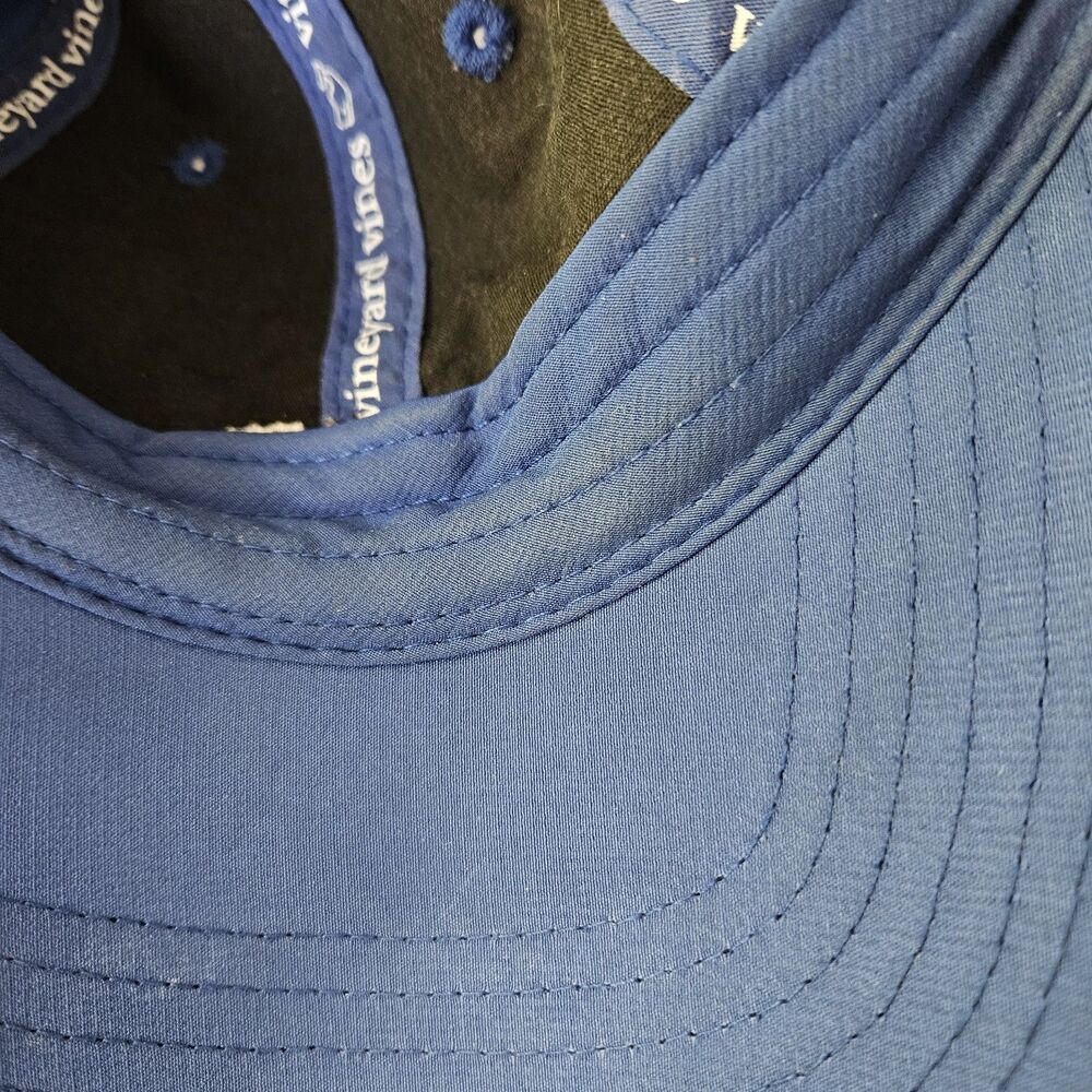 Vineyard Vines Unisex Blue Whale Embroidered Hat Adjustable  Baseball Cap Preppy - Picture 8 of 8